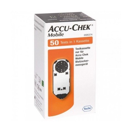 Accu-Chek Mobile 50 Test Mic2 Strisce Misurazione Glicemia Accu-Chek Mobile 50 Test Mic2 Strisce Misurazione Glicemia