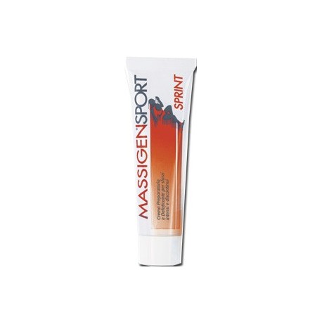 Massigen Sport Crema per Riscaldamento Sprint preparatoria e defaticante 50 ml