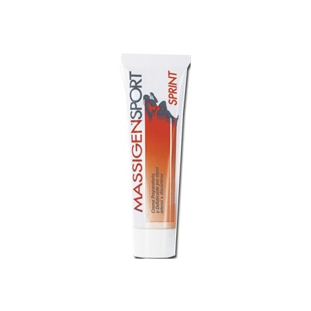 Massigen Sport Crema per Riscaldamento Sprint preparatoria e defaticante 50 ml