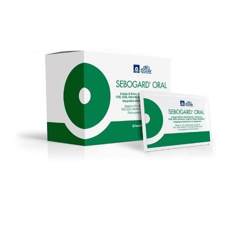 Sebogard Oral integratore seboregolatore contro l'acne 30 bustine Sebogard Oral integratore seboregolatore contro l'acne 30 bustine