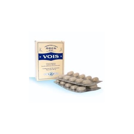 Vois 20 compresse - Integratore per la voce e le vie respiratorie Vois 20 compresse - Integratore per la voce e le vie respiratorie