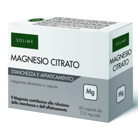 Solimè Magnesio Citrato Bibasico 60 Capsule