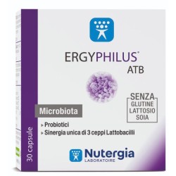 Laboratoire Nutergia Ergyphilus Atb probiotico intestinale 30 capsule