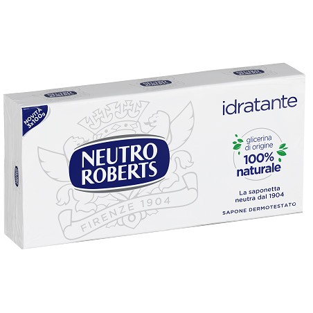 Manetti & Roberts Neutro Roberts Sapone Solido Tris 3 Pezzi Da 100 G