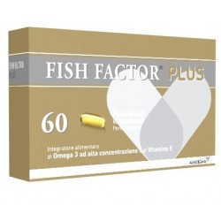 Fish Factor Plus integratore di acidi grassi protettivi antiossidanti 60 perle grandi