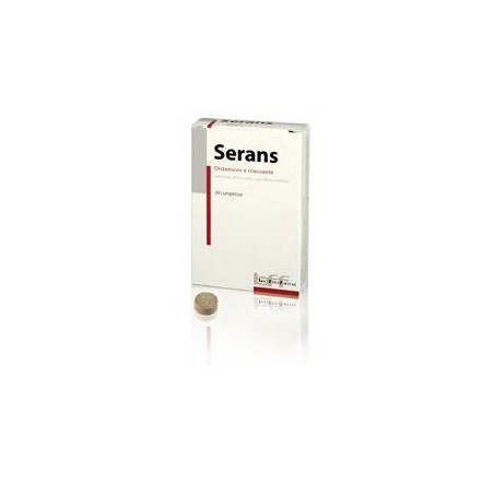 Serans Distensivo integratore distensivo e rilassante 20 compresse Serans Distensivo integratore distensivo e rilassante 20 compresse