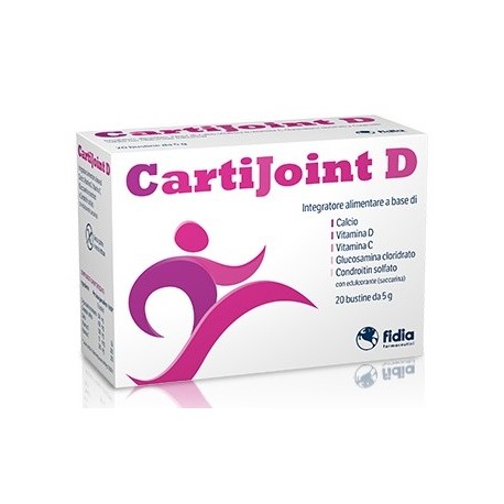 CartiJoint D integratore per le ossa in menopausa 20 bustine da 5 g