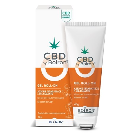 Boiron Cbd Gel Roll On per automassaggio rilassante 45 g Boiron Cbd Gel Roll On per automassaggio rilassante 45 g