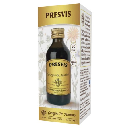 Dr. Giorgini Presvis estratto liquido alcoolico per benessere circolatorio 100 ml Dr. Giorgini Presvis estratto liquido alcoolico per benessere circolatorio 100 ml