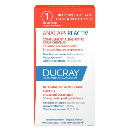 Ducray Anacaps Reactiv Gel 90u 90 Capsule 2023 Ducray Anacaps Reactiv Gel 90u 90 Capsule 2023