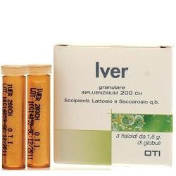 Iver 200CH 3 fiale globulari da 1,6 g