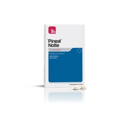 Pineal Notte integratore per il sonno senza glutine 24 compresse Pineal Notte integratore per il sonno senza glutine 24 compresse