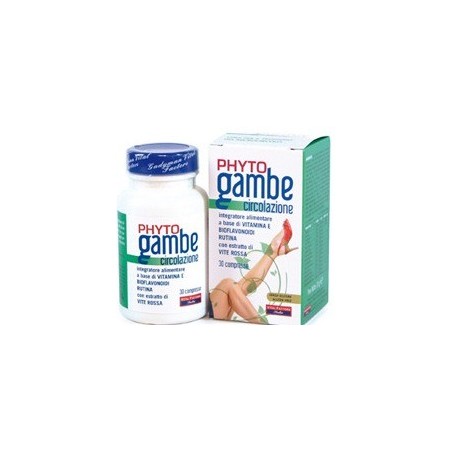 Phytogambe Plus integratore per gambe pesanti e stanche 30 compresse Phytogambe Plus integratore per gambe pesanti e stanche 30 compresse