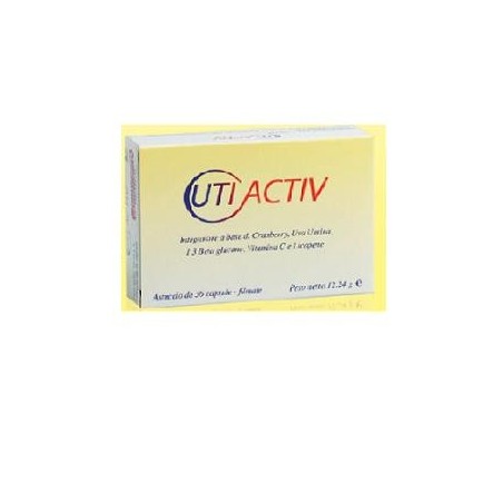 Utiactiv integratori per infezioni delle basse vie urinarie 36 capsule Utiactiv integratori per infezioni delle basse vie urinarie 36 capsule