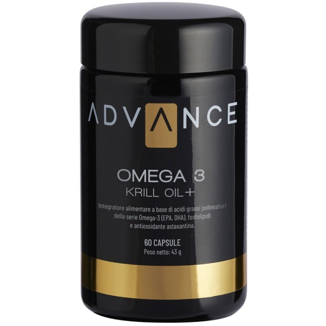 +Watt Advance Omega 3 Krill Oil+ integratore con EPA, DHA, fosfolipidi e astaxantina 60 capsule +Watt Advance Omega 3 Krill Oil+ integratore con EPA, DHA, fosfolipidi e astaxantina 60 capsule