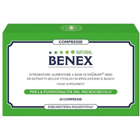 Erboristeria Magentina Benex 40 Compresse Erboristeria Magentina Benex 40 Compresse
