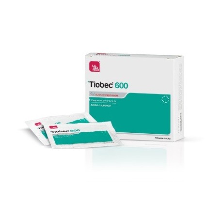 Tiobec 600 integratore alimentare 16 bustine fast-slow Tiobec 600 integratore alimentare 16 bustine fast-slow