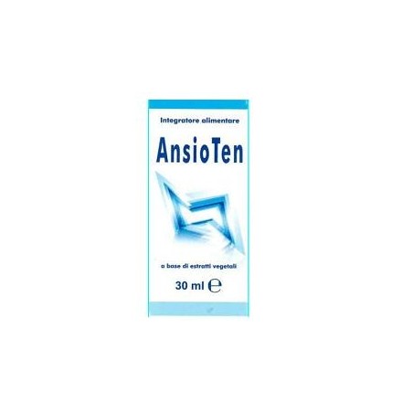 Ansioten Gocce integratore vegetale per insonnia, ansia e stress 30ml Ansioten Gocce integratore vegetale per insonnia, ansia e stress 30ml