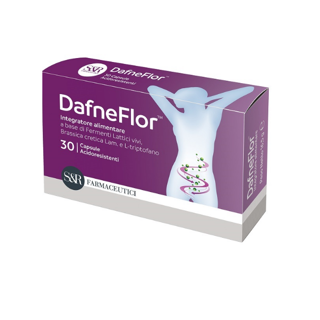 DafneFlor 30 capsule acidoresistenti - Integratore per flora batterica DafneFlor 30 capsule acidoresistenti - Integratore per flora batterica