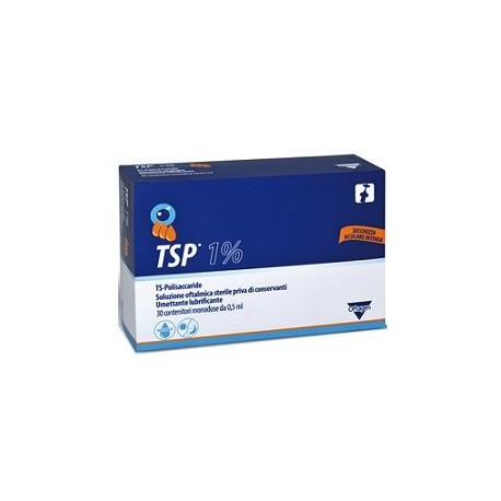 Tsp 1% Soluzione oftalmica 30 flaconcini da 0,5 ml