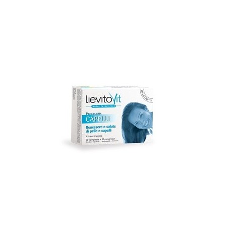 Lievitovit Programma Capelli integratore rinforzante uomo donna 60 compresse Lievitovit Programma Capelli integratore rinforzante uomo donna 60 compresse