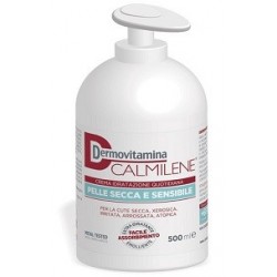 Dermovitamina Calmilene 500 crema idratante per pelle secca e sensibile 500 ml