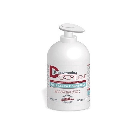 Dermovitamina Calmilene 500 crema idratante per pelle secca e sensibile 500 ml Dermovitamina Calmilene 500 crema idratante per pelle secca e sensibile 500 ml