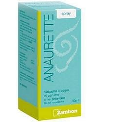 Zambon Anaurette spray per rimozione del cerume in bambini e adulti 30 ml