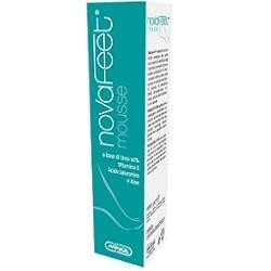 Novafeet Mousse altamente idratante per piedi secchi 100 ml