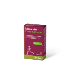 Monurelle Ferro Naturale Integratore a base di Ferro 30 Capsule