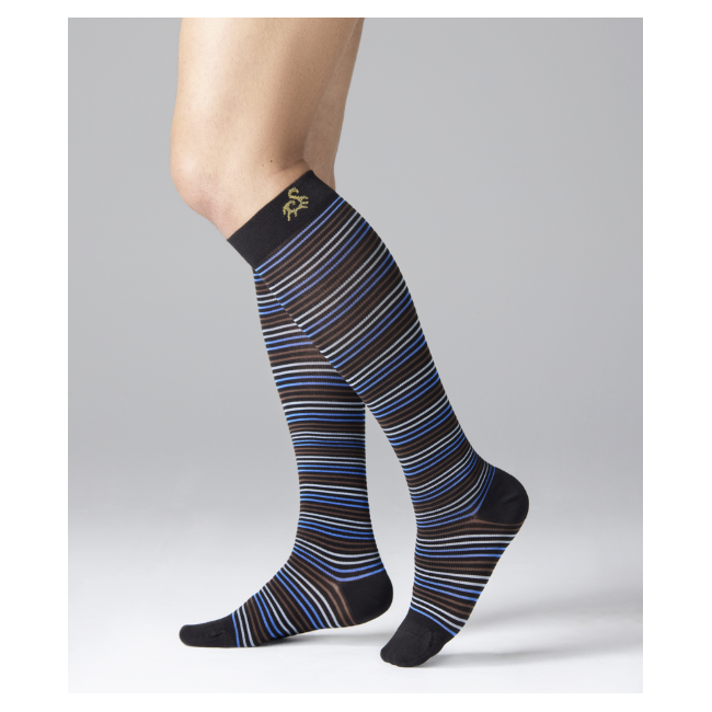 Solidea Stripe Game Cosmo Gambaletto Nero Taglia L Solidea Stripe Game Cosmo Gambaletto Nero Taglia L