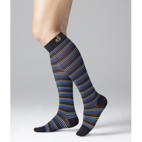 Solidea Stripe Game Cosmo Gambaletto Nero Taglia L Solidea Stripe Game Cosmo Gambaletto Nero Taglia L