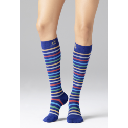 Solidea Stripe Game Meridian Blu Gambaletto Taglia L