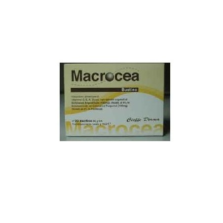 Macrocea integratore per la prevenzione delle infezioni cutanee 20 bustine Macrocea integratore per la prevenzione delle infezioni cutanee 20 bustine