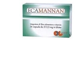 Ecamannan 500 mg integratore dimagrante 36 capsule