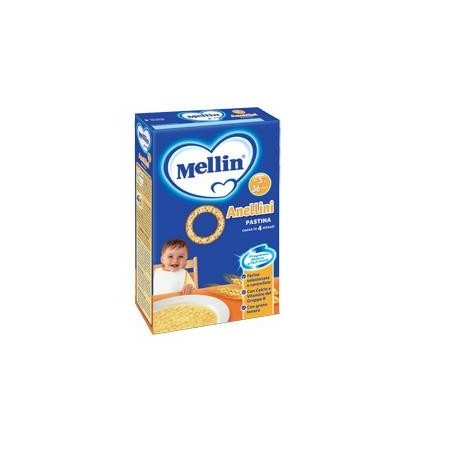 Mellin Pastina per Bambini Anellini - Alimento per bambini