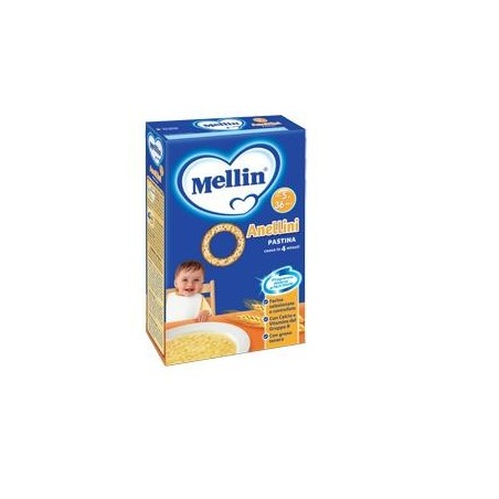 Mellin Pastina per Bambini Anellini - Alimento per bambini