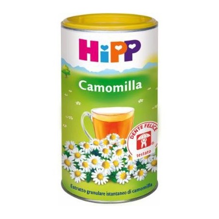 Hipp Camomilla Estratto granulare istantaneo per tisana per bambini 200 g Hipp Camomilla Estratto granulare istantaneo per tisana per bambini 200 g