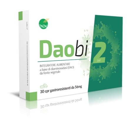 Daobi 2 Diaminossidasi DAO 30 Compresse Gastroresistenti
