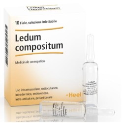Heel Ledum compositum medicinale omeopatico 10 fiale soluzione iniettabile