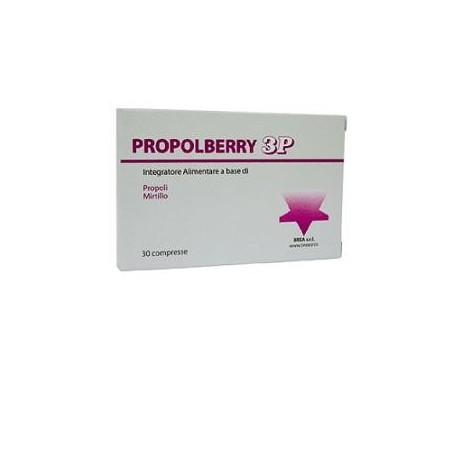 Propolberry 3P integratore per difese immunitarie 30 compresse Propolberry 3P integratore per difese immunitarie 30 compresse