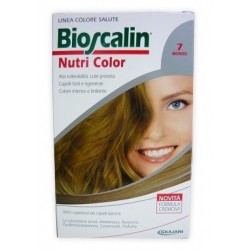 Bioscalin Nutri Color 7 BIONDO colorazione permanente pelle sensibile