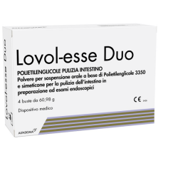 Lovol-Esse Duo 4 Bustine - Preparato per la Pulizia dell'Intestino