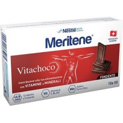 Meritene Vitachoco integratore al cioccolato fondente con vitamine e minerali 75 g