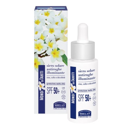 Helan Monoi De Tahiti Miti Siero Solare Illuminante Antirughe Spf50+ 30 Ml