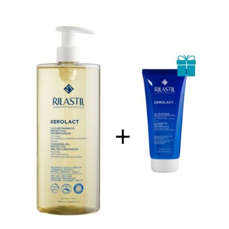 Rilastil Xerolact Olio Detergente viso e corpo pelle secca o atopica Rilastil Xerolact Olio Detergente viso e corpo pelle secca o atopica