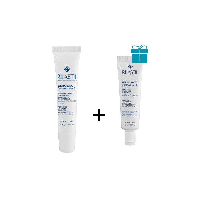 Rilastil Xerolact Balsamo Labbra Nutriente Riparatore Karitè e Argan 15 ml Rilastil Xerolact Balsamo Labbra Nutriente Riparatore Karitè e Argan 15 ml