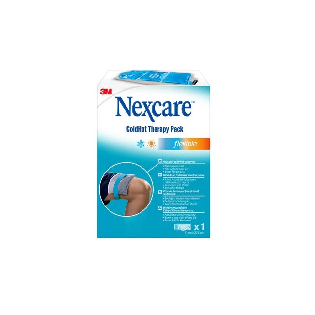 3M Nexcare ColdHot Therapy Pack Flexible Cuscinetto caldo/freddo riutilizzabile 235 mm x 110 mm 3M Nexcare ColdHot Therapy Pack Flexible Cuscinetto caldo/freddo riutilizzabile 235 mm x 110 mm