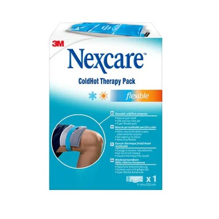 3M Nexcare ColdHot Therapy Pack Flexible Cuscinetto caldo/freddo riutilizzabile 235 mm x 110 mm 3M Nexcare ColdHot Therapy Pack Flexible Cuscinetto caldo/freddo riutilizzabile 235 mm x 110 mm