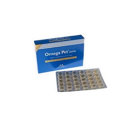 Omega Pet integratore per alterazioni cutanee di cani e gatti 60 perle